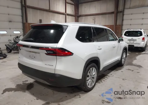 2024 Toyota Grand Highlander Platinum z USA, uszkodzony, nr VIN 5TDAAAB52RS038209